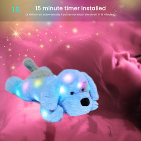 Hopearl battery-powered plush puppy is kid-friendly and easy to operate.