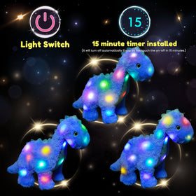 Hopearl Diplodocus battery-powered light with easy access panel