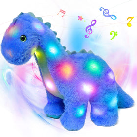 Hopearl Diplodocus LED neck glow provides soothing bedtime lighting.