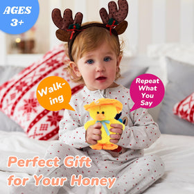 Hopearl duck face close up shows bright colors for playtime.