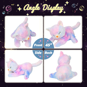 Hopearl eighteen-inch plush cat sized for cuddling