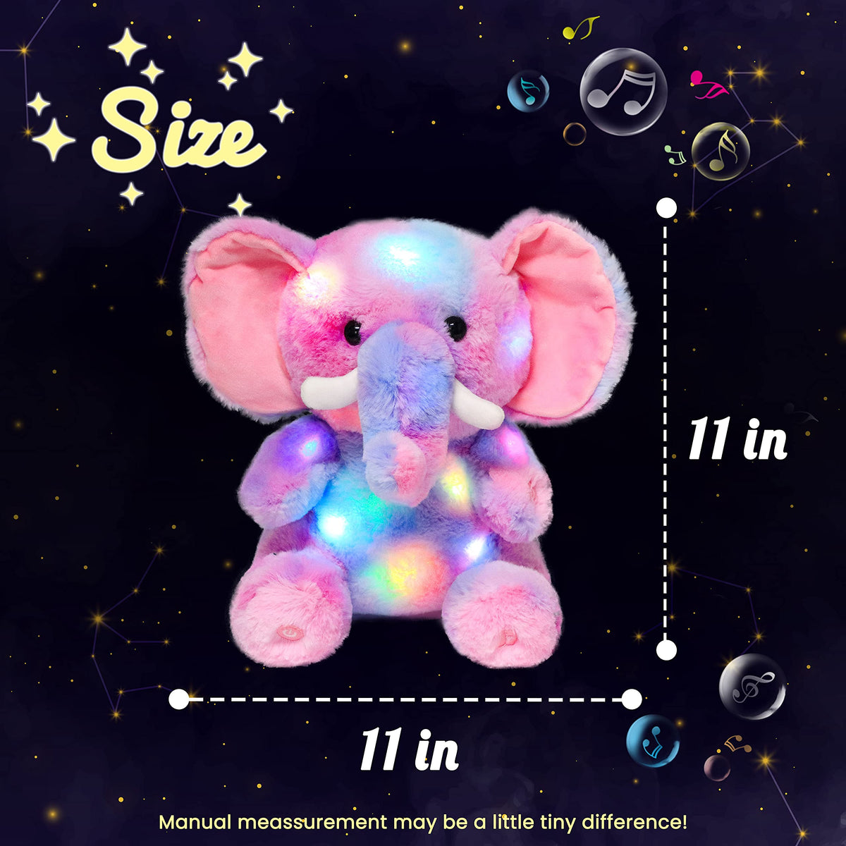 Hopearl Elephish sings ten lullabies for soothing kids at night.