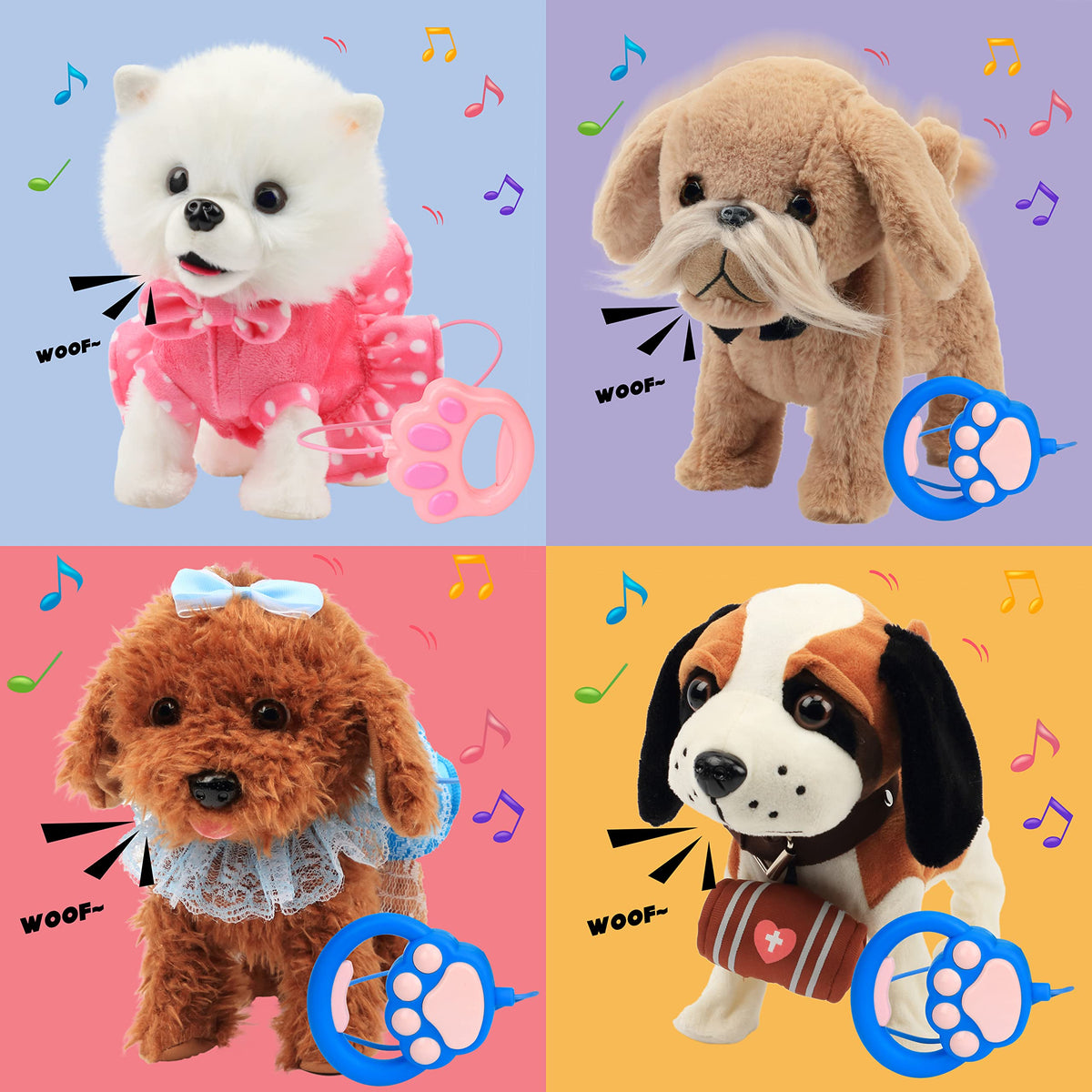 Hopearl interactive dog supports nurturing play and social interaction for kids