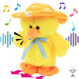 Hopearl talking duck toy repeats your words for engaging storytelling.