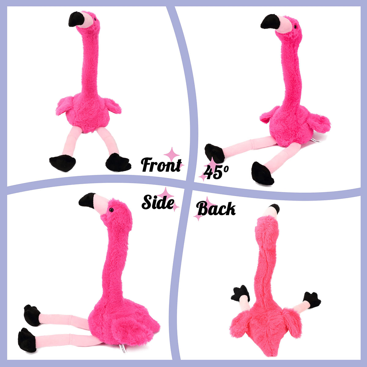 Hopearl Talking Flamingo speaks back to encourage language practice with joy.
