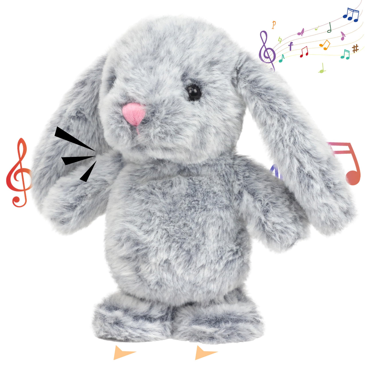 Hopearl Talking Singing Bunny repeat demo: interactive fun that echoes your words for kids.