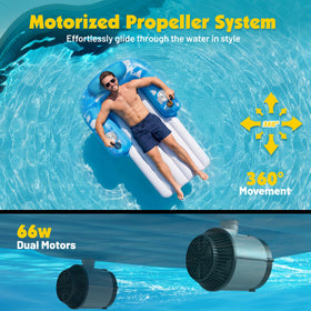 HopeRock pool float handheld controller for easy water navigation.