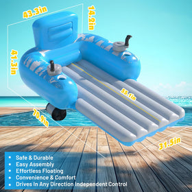 HopeRock rechargeable battery in a waterproof case keeps power safe.