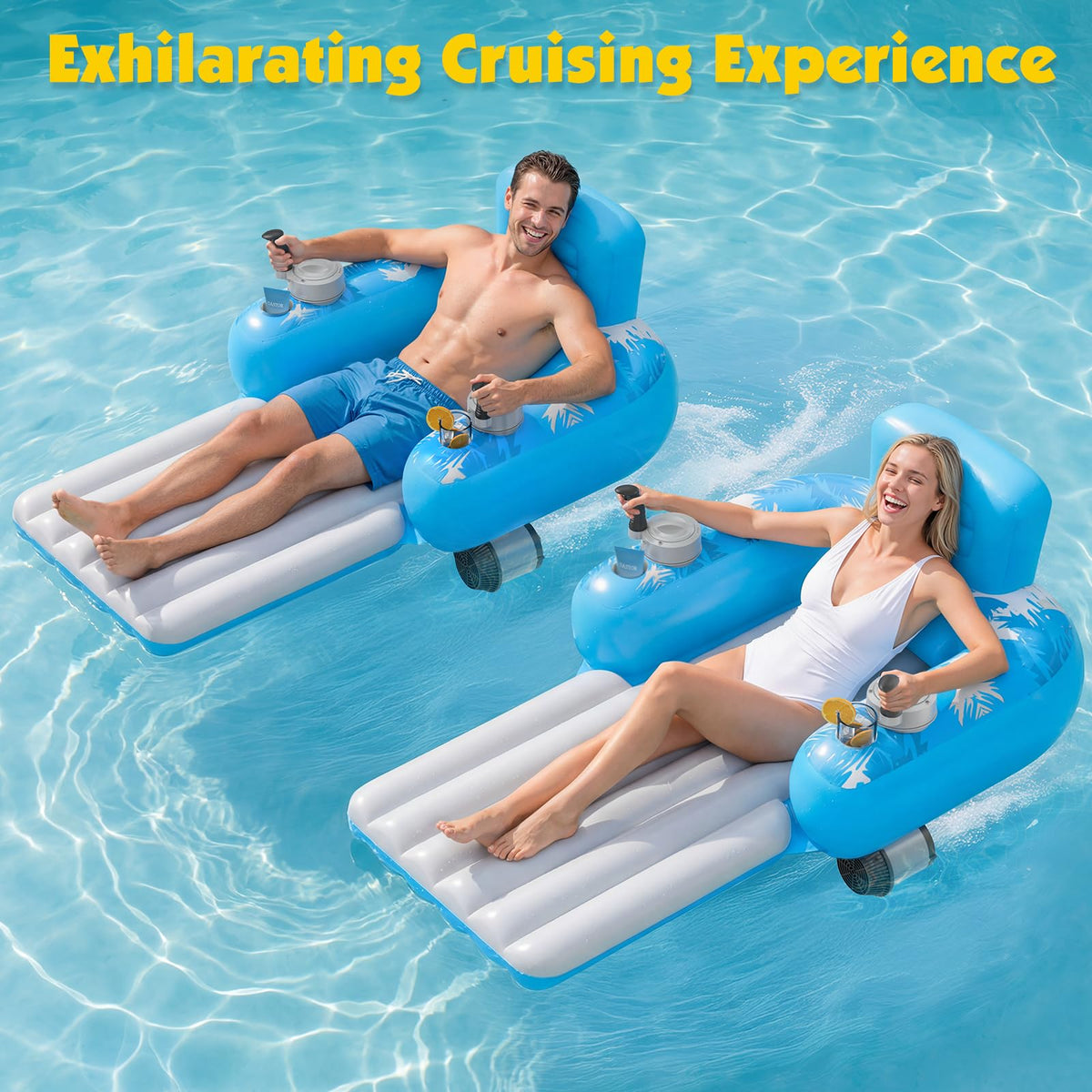 HopeRock adults can relax and glide comfortably in pools or calm water.