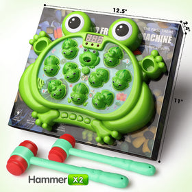 HopeRock Frog Game energy-saving mode extends playtime between charges.