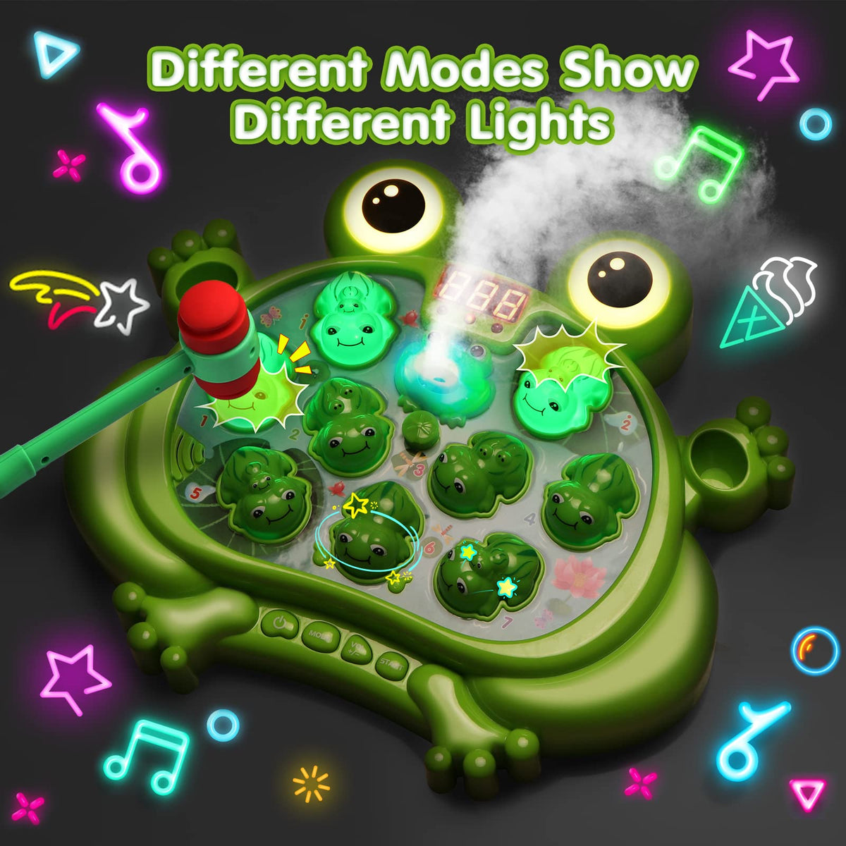 HopeRock Frog Game spray function adds play variety and surprise.