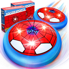 HopeRock hover soccer balls in red pair for safe indoor fun