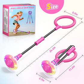 HopeRock Skip Ball Toy in foldable design for easy travel and storage