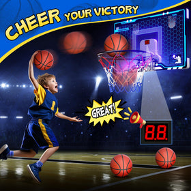 HopeRock steel rim mini hoop ensures durable dunks and lasting performance