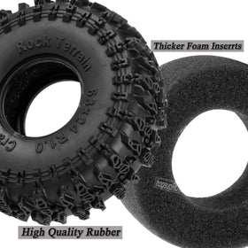 HopsupRC crash-resistant cutouts increase resilience on rough terrain.