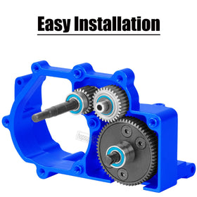HopsupRC gear upgrade for Rustler 2WD VXL enhances gear mesh strength.
