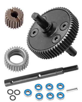 HopsupRC steel transmission gear for 1/10 Slash 2WD delivers durable, smooth operation.