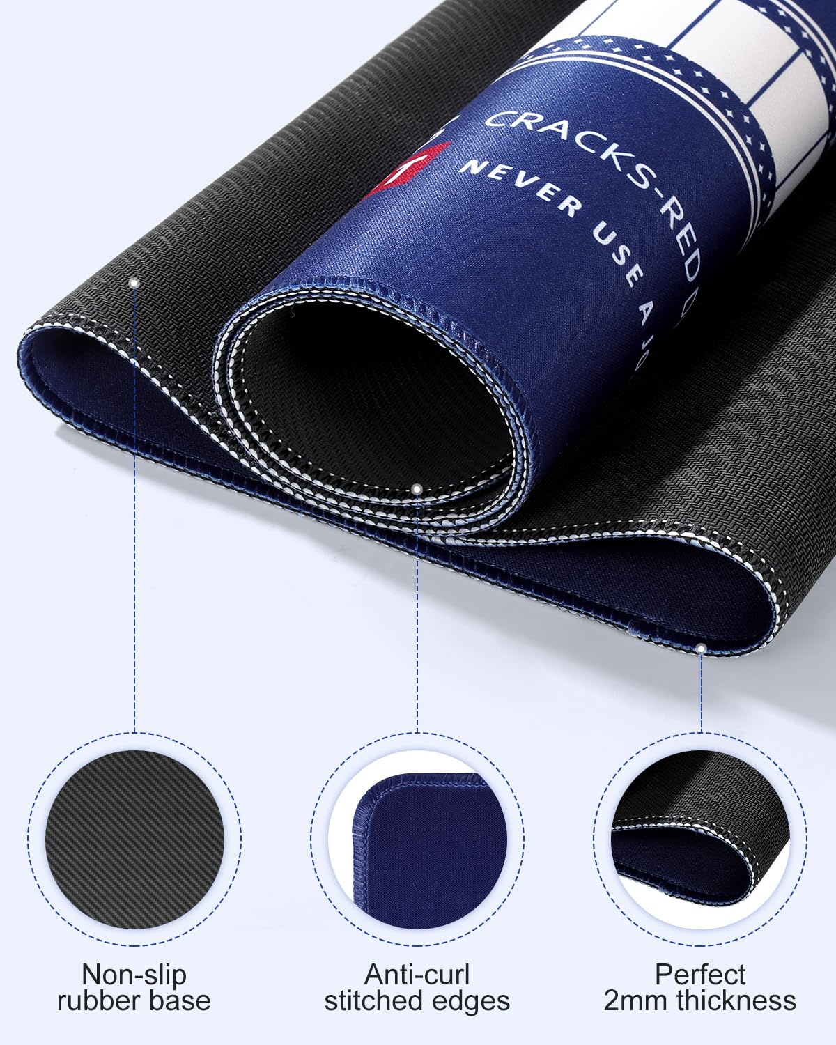 HoRiMe Mahjong Mat ideal for Mahjong, poker, and board games at home.