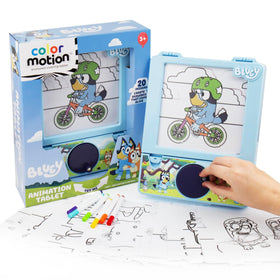 Bluey Color Motion Animation Tablet drawing clip promotes creative coloring fun