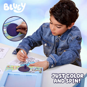 Bluey six vibrant markers for bold coloring and creativity