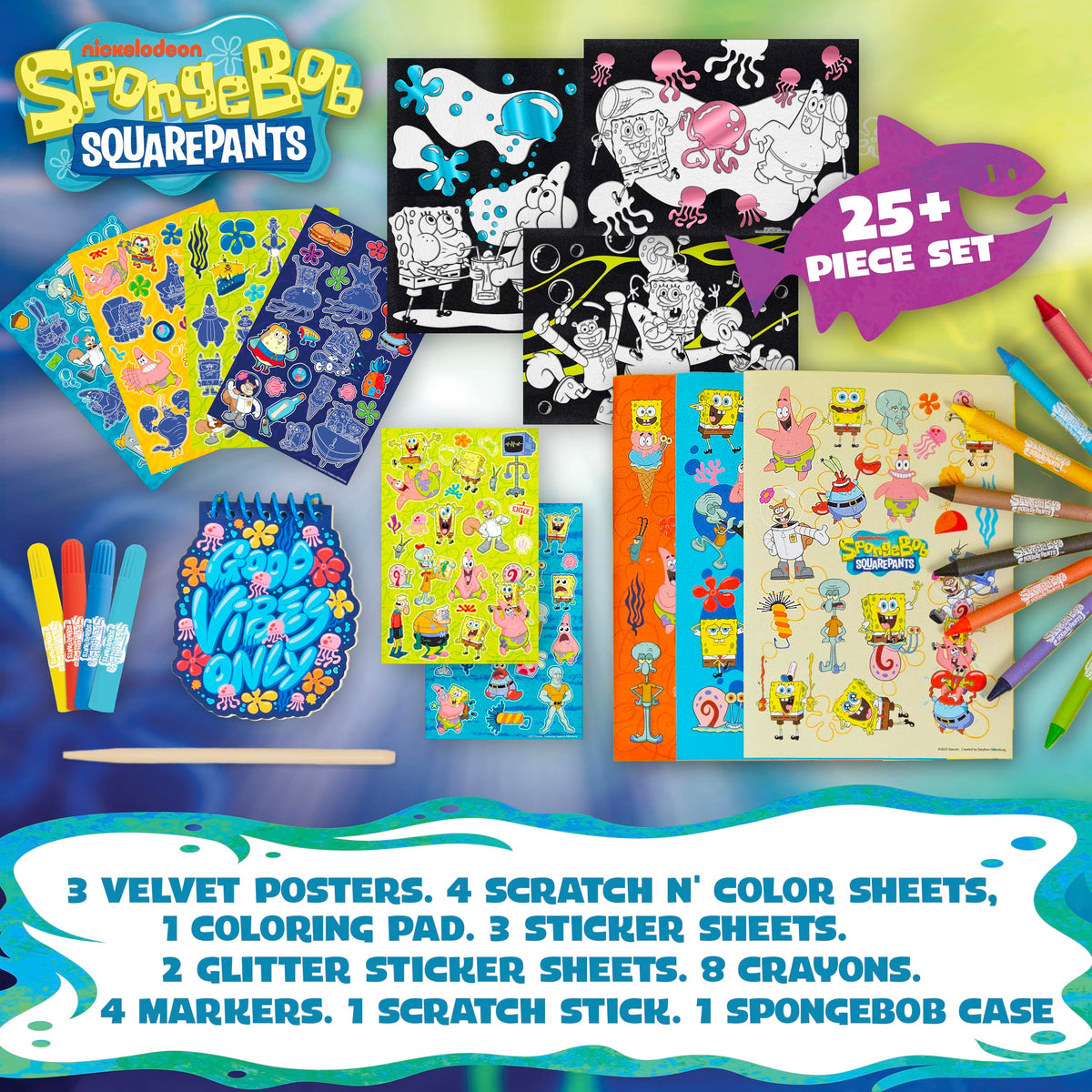 Horizon Group USA Sensory Slime Studio scratch and reveal sheets for color play