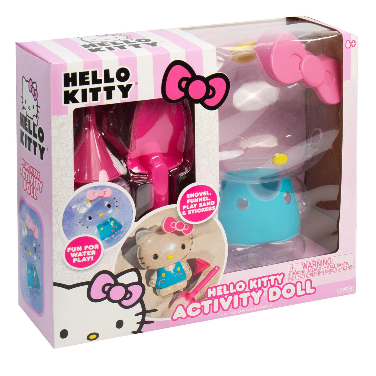 Horizon Hello Kitty Activity Doll seven colored sands for bright, engaging setups.