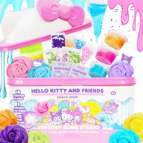 Horizon Sensory Slime Studio Case shown as portable slime station for on-the-go play.