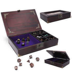 HORNATE dice tray with dragon design enhances immersion during tabletop campaigns