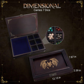 HORNATE dnd-organizer offers quick access to dice and accessories
