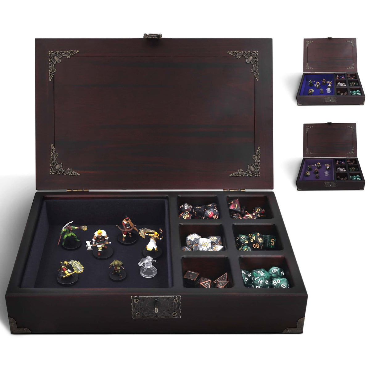 HORNATE DnD props dragon design organizer enhances immersion at the table