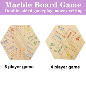 HOROW Wahoo colorful marble set enhances fast-paced competition and visual appeal.