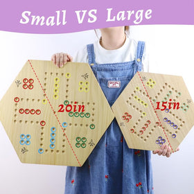 HOROW Wahoo 15x14 inch board highlights portable family-friendly design.