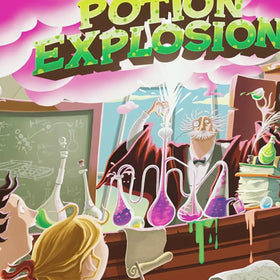 Horrible Guild Potion Explosion 3rd Edition marbles, colorful ingredients fueling thrilling explosions during gameplay.