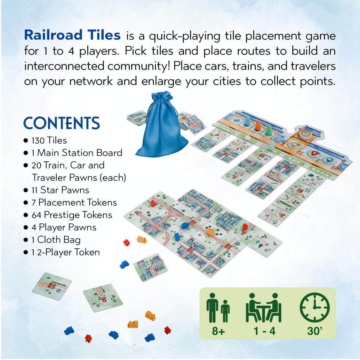 Horrible Guild Railroad Tiles puzzle mechanism shown by tile placement.