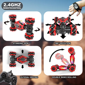 HOSHIPLAY Gesture RC Car Red drift action for high-speed stunts