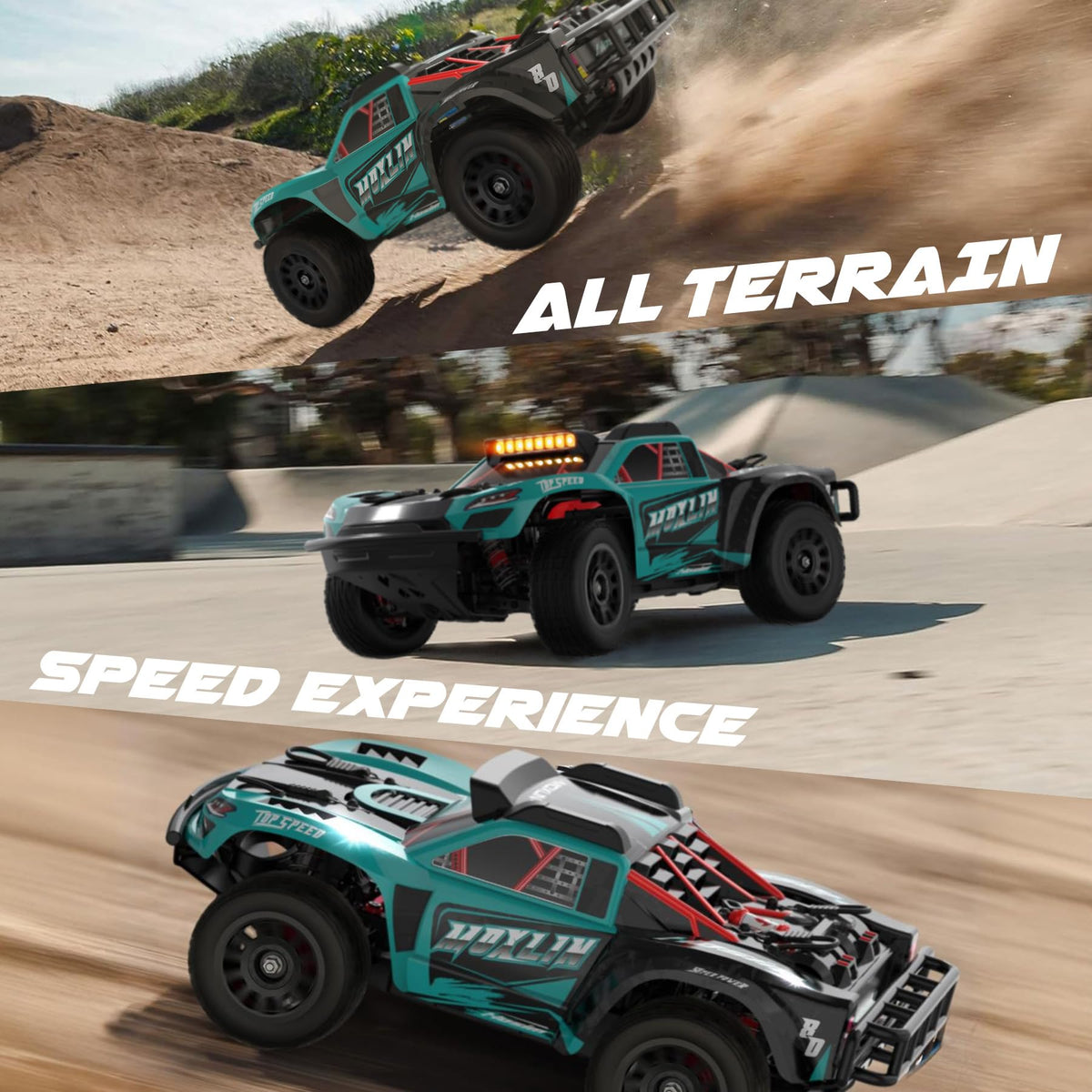 Hosim waterproof system-ready RC truck for varied weather conditions
