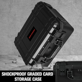HOSOCASE IP67 waterproof rating protects cards from water and dust