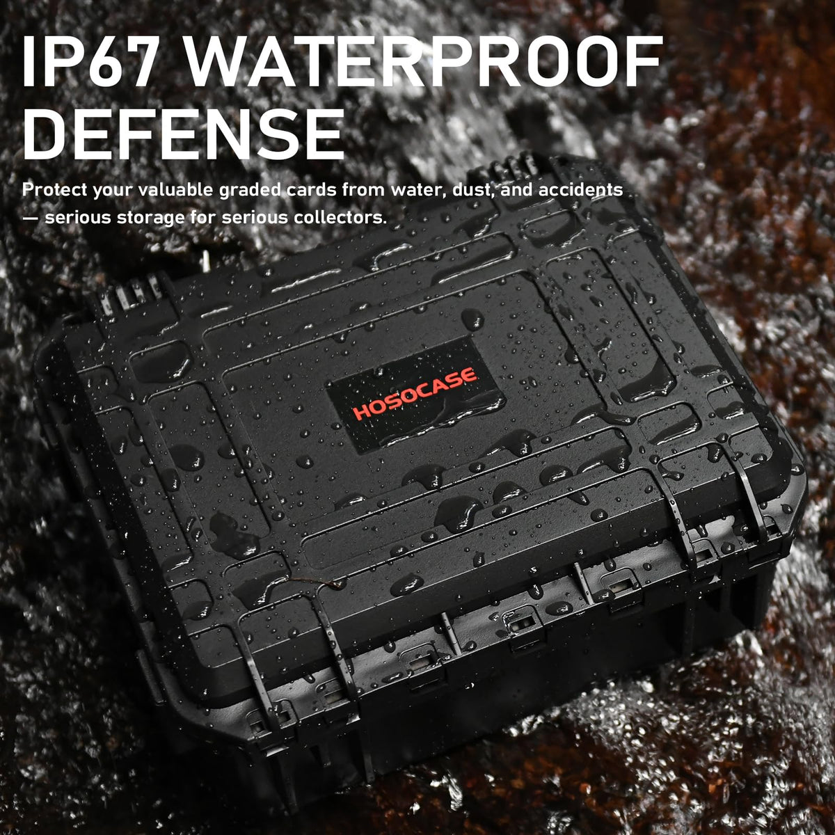 HOSOCASE compact travel case for on-the-go card collection