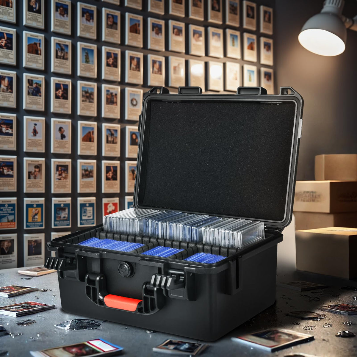 HOSOCASE 12-month warranty adds long-term reliability for collectors.