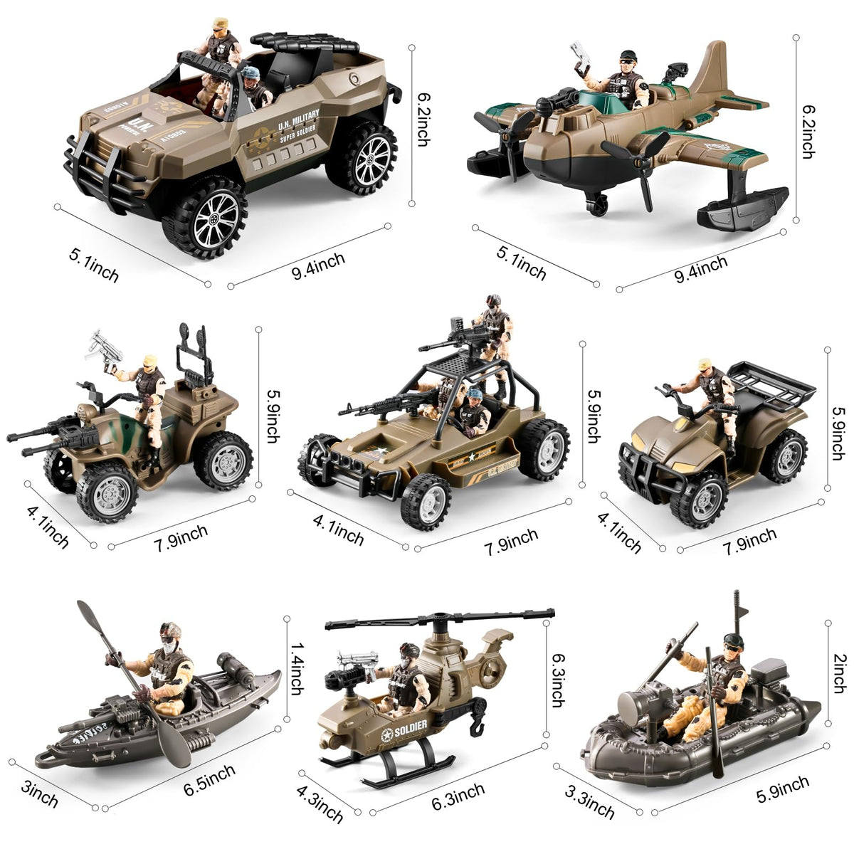 HOSPONY 56-in-1 kayak visuals for water-based battle scenes