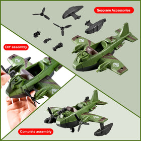 HOSPONY 78-in-1 army men kayak boat pair for group play