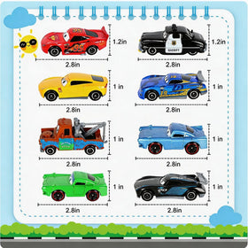 Hosroka 1:55 scale diecast race car side view, easy grip for little hands.