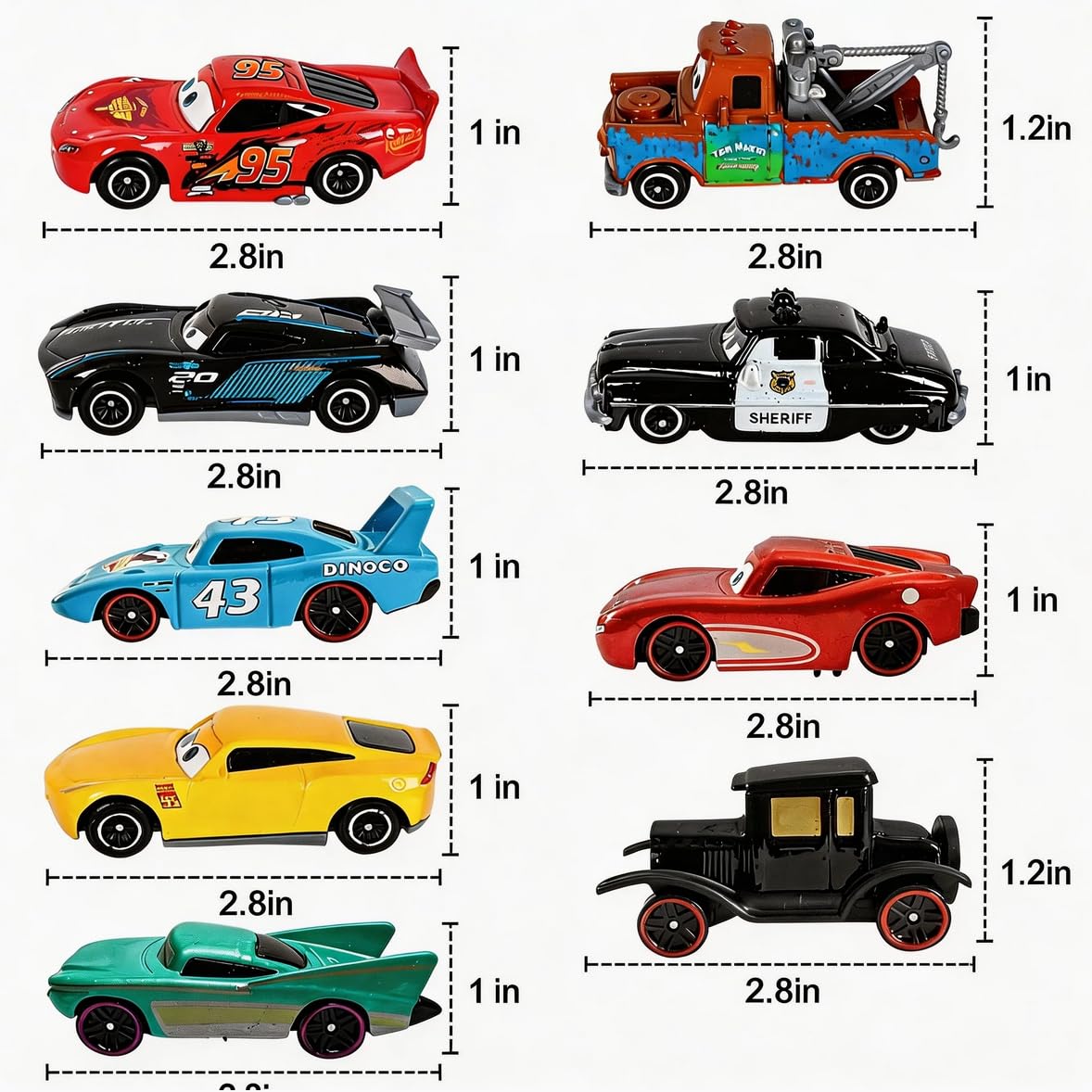 Hosroka diecast race car in a display box, highlighting gift-ready packaging.
