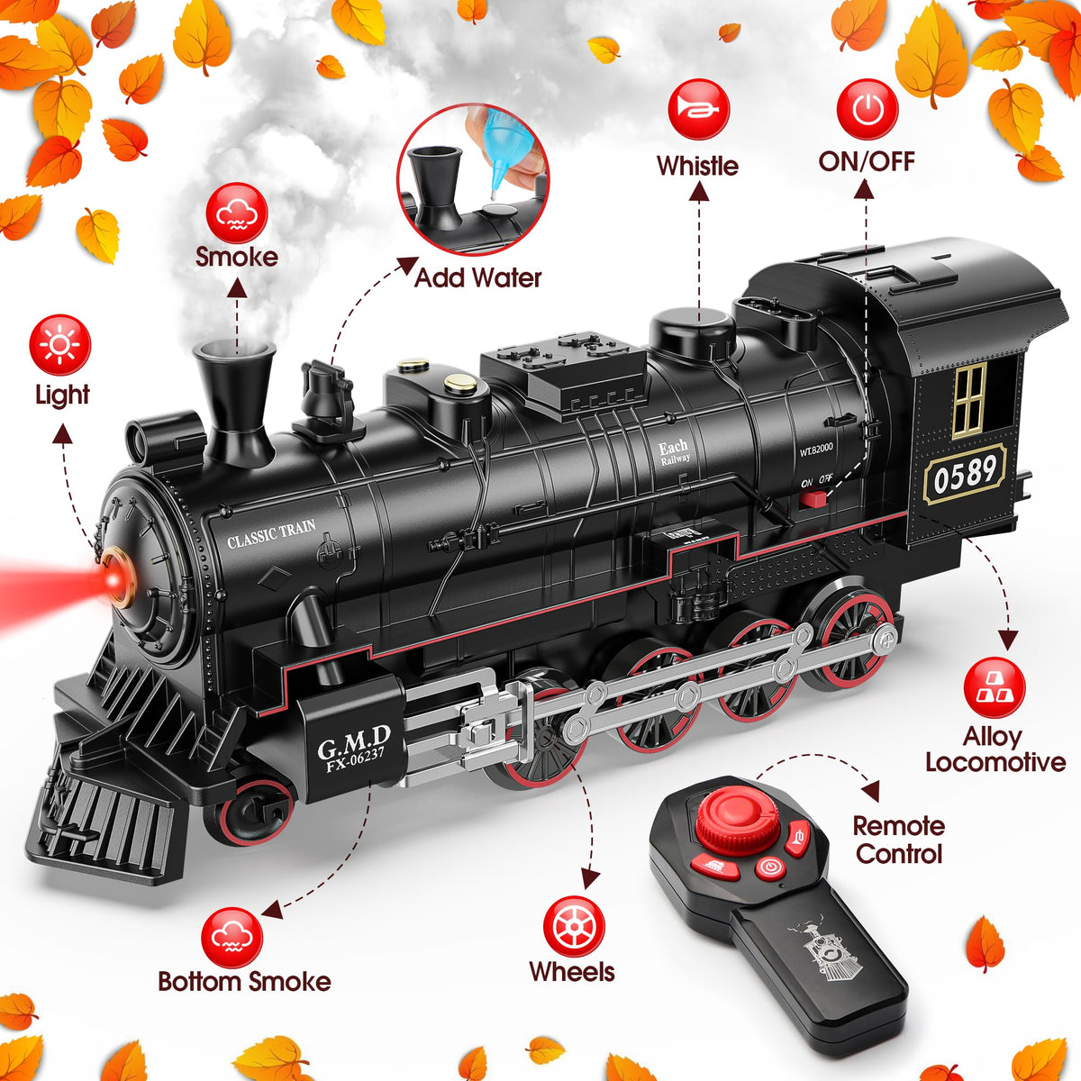 Hot Bee alloy RC train coal car adding authentic freight detail for imaginative layouts