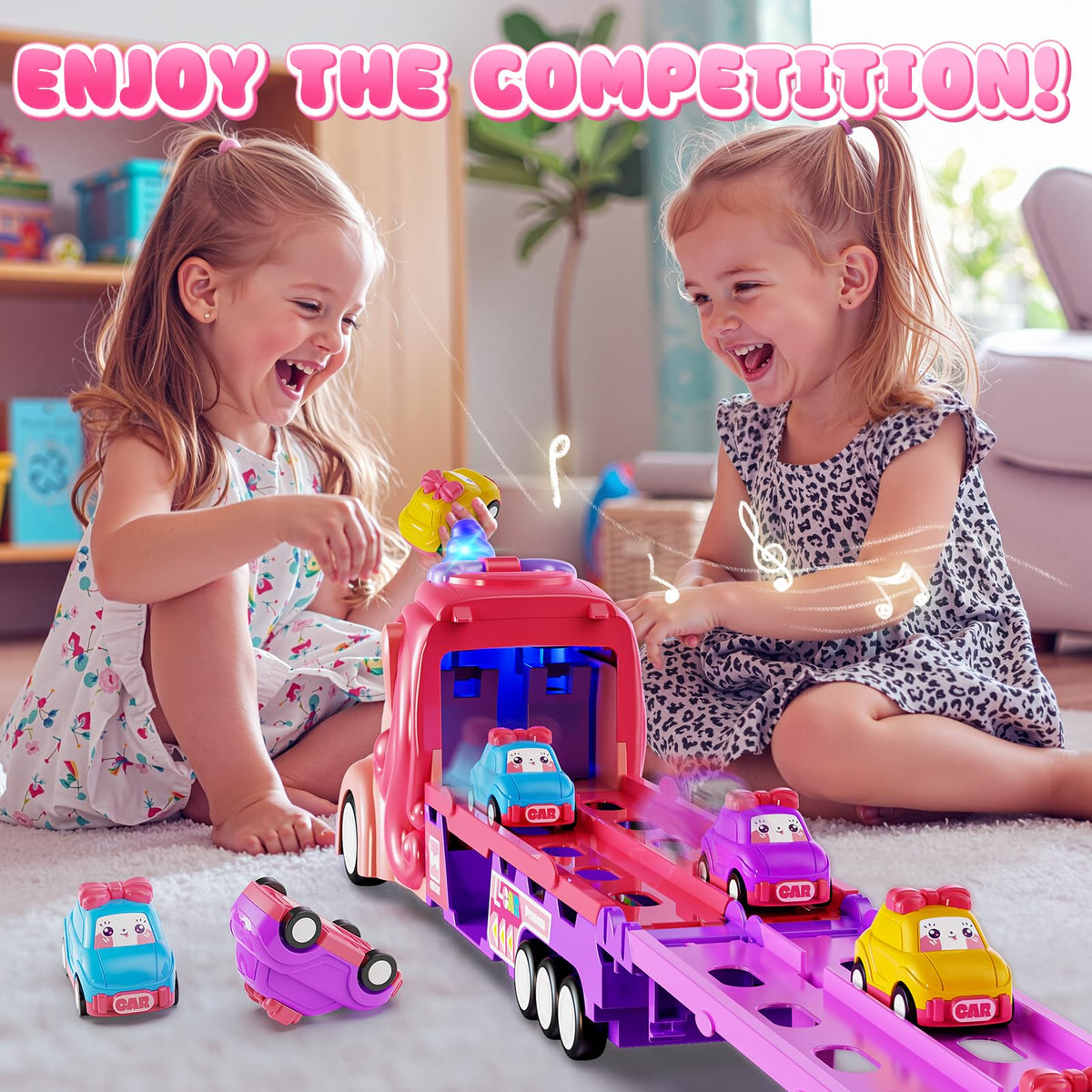 Hot Bee princess mini cars pack sparks imaginative racing.
