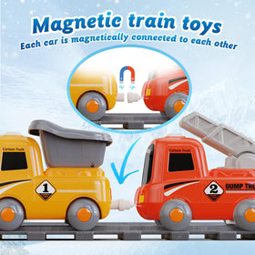 Hot Bee train set passenger station and track pieces for customizable layouts.