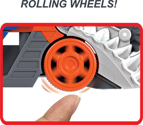 Hot Wheels 1:64 scale car included with Shark Chomp Transport set.