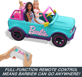 Hot Wheels Barbie RC SUV sticker sheet for personalized styling.