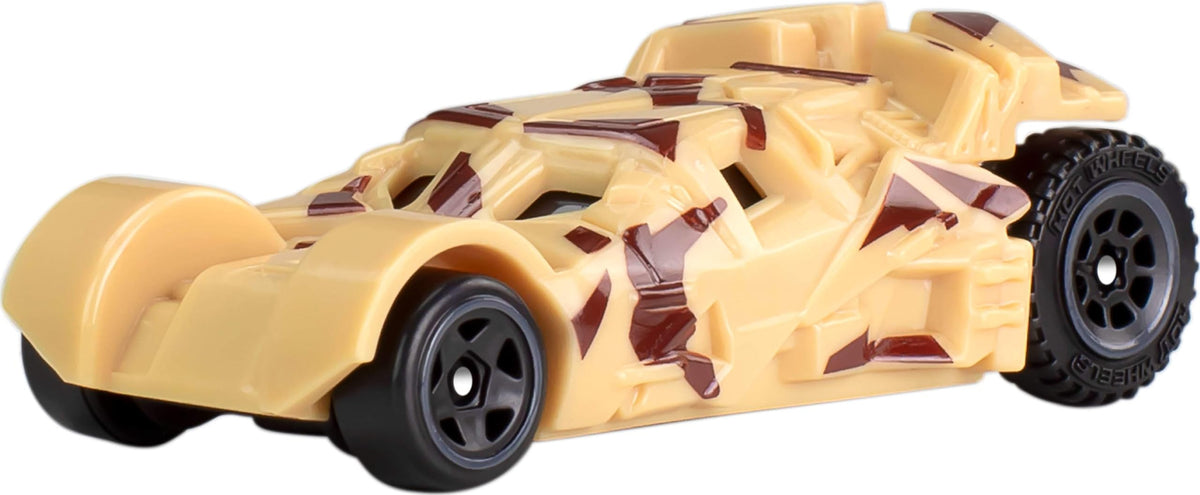 Hot Wheels Batman and Robin Batmobile emphasizes dynamic lines for play or display.
