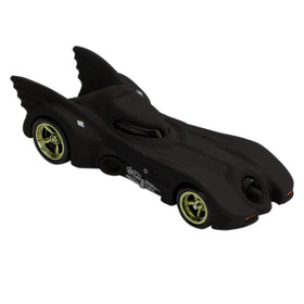 Hot Wheels Batman Batmobile film-inspired styling for collectors.